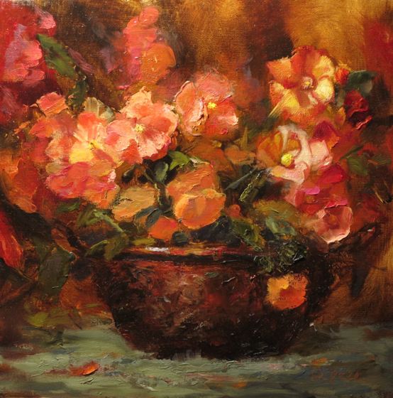 Red Begonias